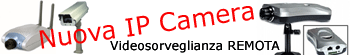 Nuova IP Camera per videosorveglianza remota, Camera IP di rete, possibilit� di registrazione in formato avi divx, in esclusiva da Web Promotions Cavalese.